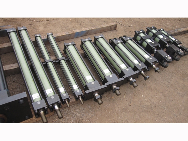 Cylinder for aluminum sheet cutting line